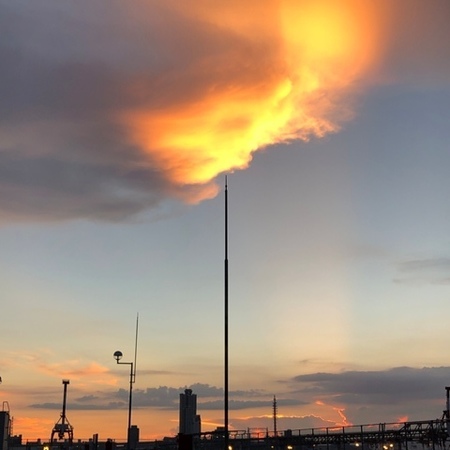 2020年9月　大阪　夕焼雲　ときめきな日々.JPG