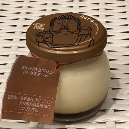 宝塚北SA 奈良　大仏プリン本舗　まほろば大仏プリン.JPG