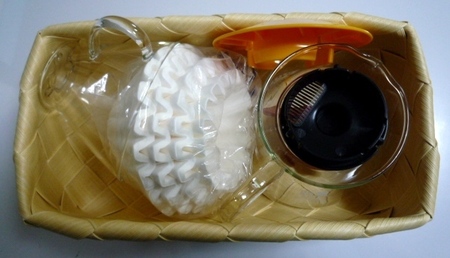 我が家の食器収納　 カリタ　コーヒーメーカーセット.JPG
