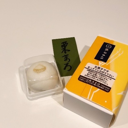 鶴屋吉信　季節の生菓子　栗まろ　tsuruyayoshinobu .JPG